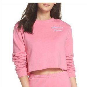 NWT Make + Model American Dream Cropped Crewneck